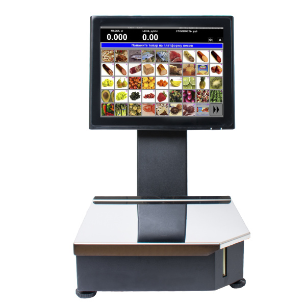 Весы с печатью этикетки POSCenter PC200C3V4 Base 