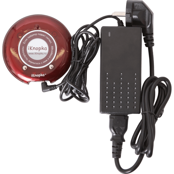 Зарядная станция для пейджера-приемника iKnopka R18 с БП