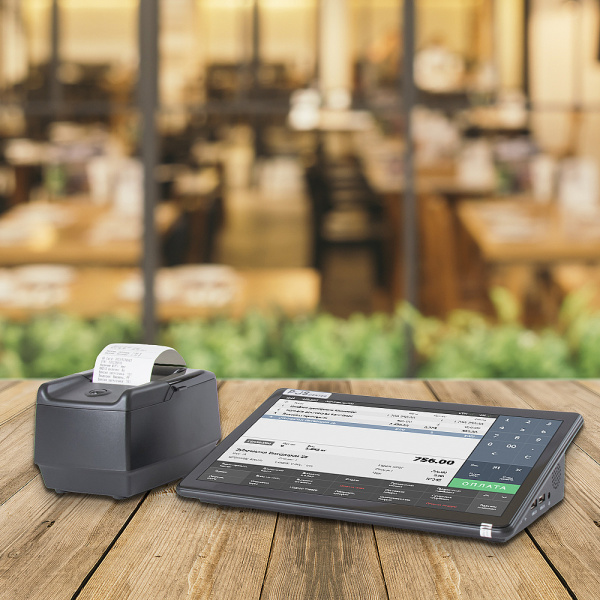 Компактный сенсорный POS терминал Poscenter Wise